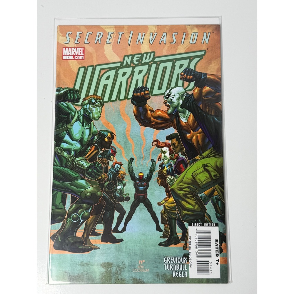 New Warriors #14 Secret Invasion Marvel Comics 2008 Nic Klein